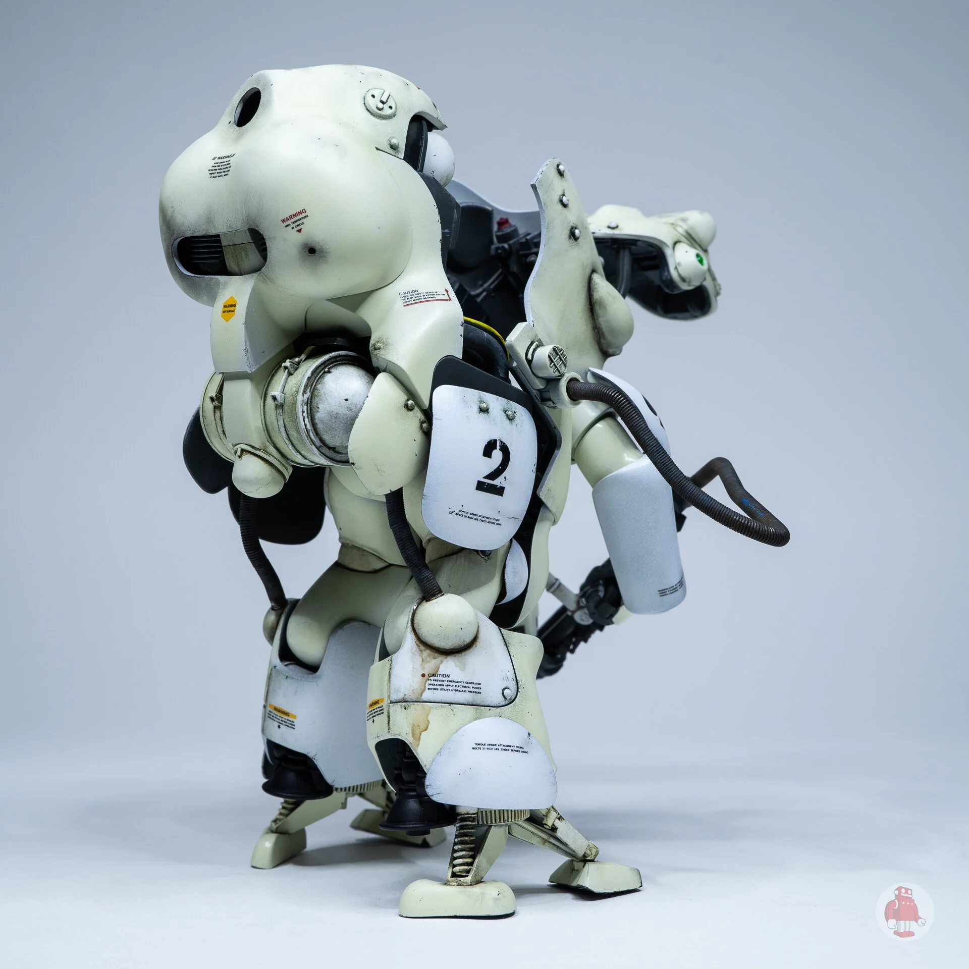 Ma.K Whiteknight Prototype Armor Paint Steps - Book Preview